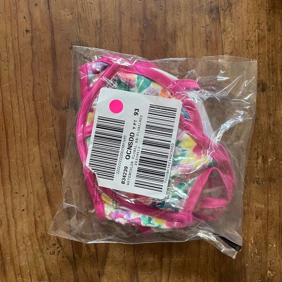 For Love & Lemons Watercolor Floral Bra - Picture 8 of 8